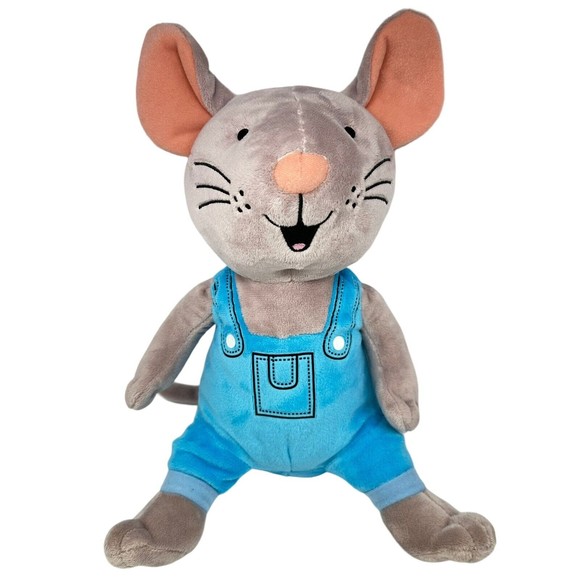 Kohl's Toys Kohls Cares If You Give A Mouse A Cookie Plush Stuffed Animal Blue Overalls 2